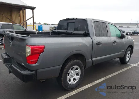 2019 Nissan Titan S z USA, uszkodzony, nr VIN 1N6AA1EJ2KN516792